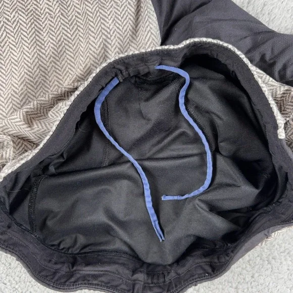 Lululemon T.H.E. Lined Short Mens Grey Stretch Aztec No Tag 28" - Picture 5 of 8